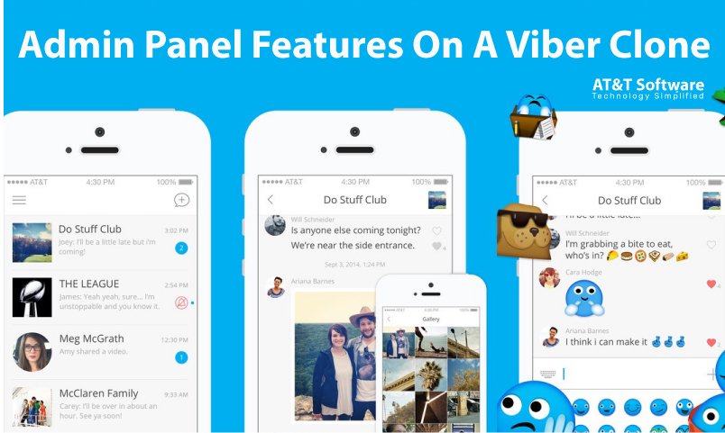 Admin Panel Features On A Viber Clone Admin Panel Features On A Viber Clone