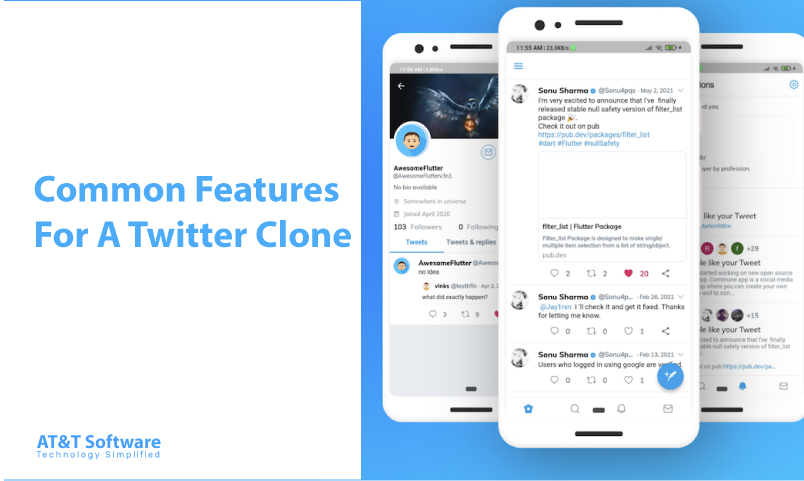 Common Features For A Twitter Clone