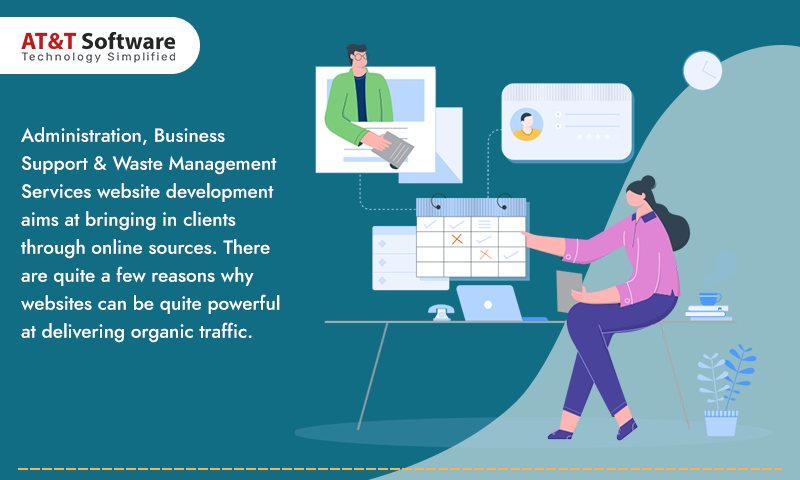 Administration, Business Support & Waste Management Services website development Administration, Business Support & Waste Management Services website development