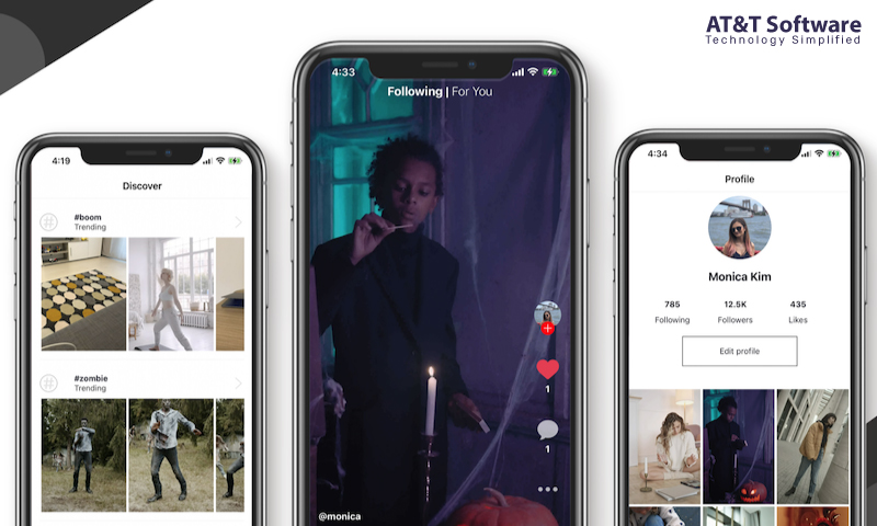 Features of the TikTok Clone Application Features of the TikTok Clone Application