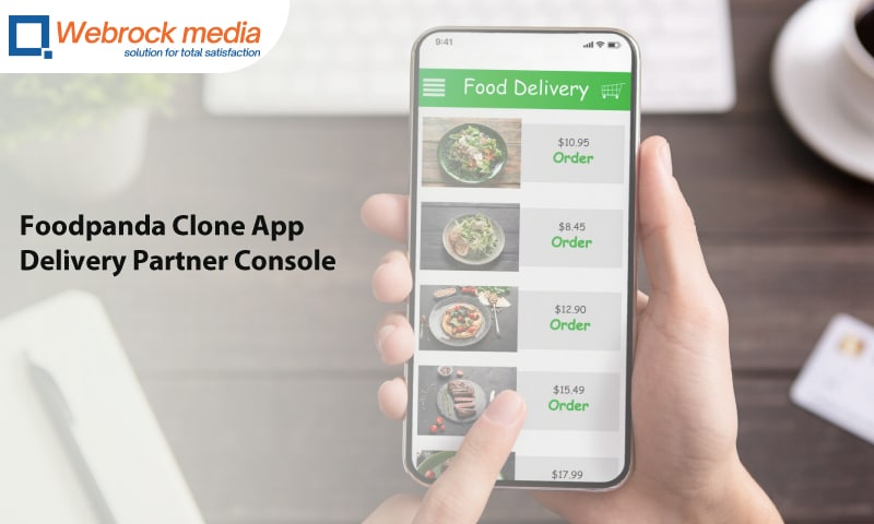 Foodpanda Clone App Delivery Partner Console