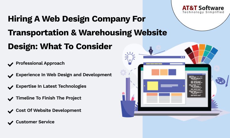 Hiring A Web Design Company For Transportation & Warehousing Website Design: What To Consider Hiring A Web Design Company For Transportation & Warehousing Website Design: What To Consider