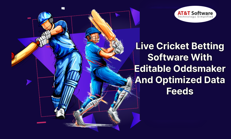 Live Cricket Betting Software With Editable Oddsmaker And Optimized Data Feeds Live Cricket Betting Software With Editable Oddsmaker And Optimized Data Feeds