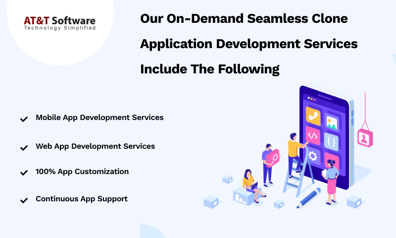 Our On-Demand Seamless Clone Application Development Services Include The Following Our On-Demand Seamless Clone Application Development Services Include The Following