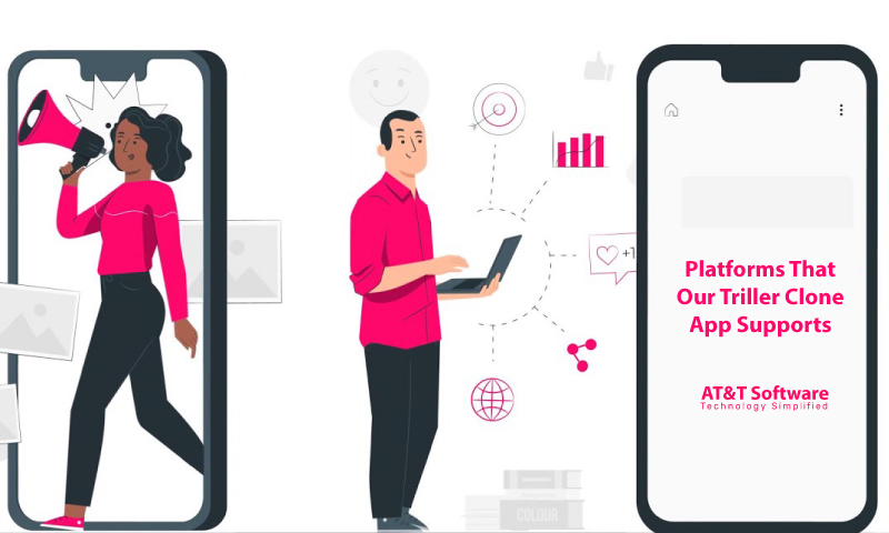 Platforms That Our Triller Clone App Supports Platforms That Our Triller Clone App Supports