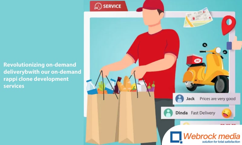 Revolutionizing On-Demand Delivery With Our On-Demand Rappi Clone Development Services