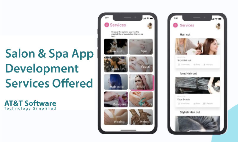 Salon & Spa App Development- Services Offered Salon & Spa App Development- Services Offered