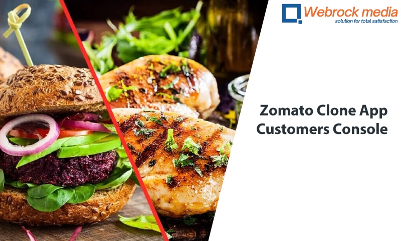 Zomato Clone App Customers Console