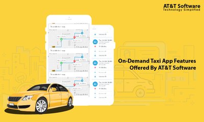 On-Demand Taxi App Features Offered By Veda Ads